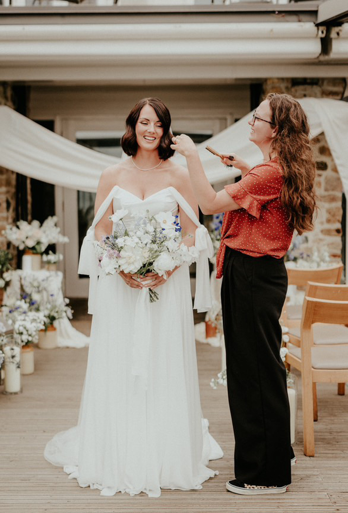 10% off with Lauren Bramble Bridal Hair